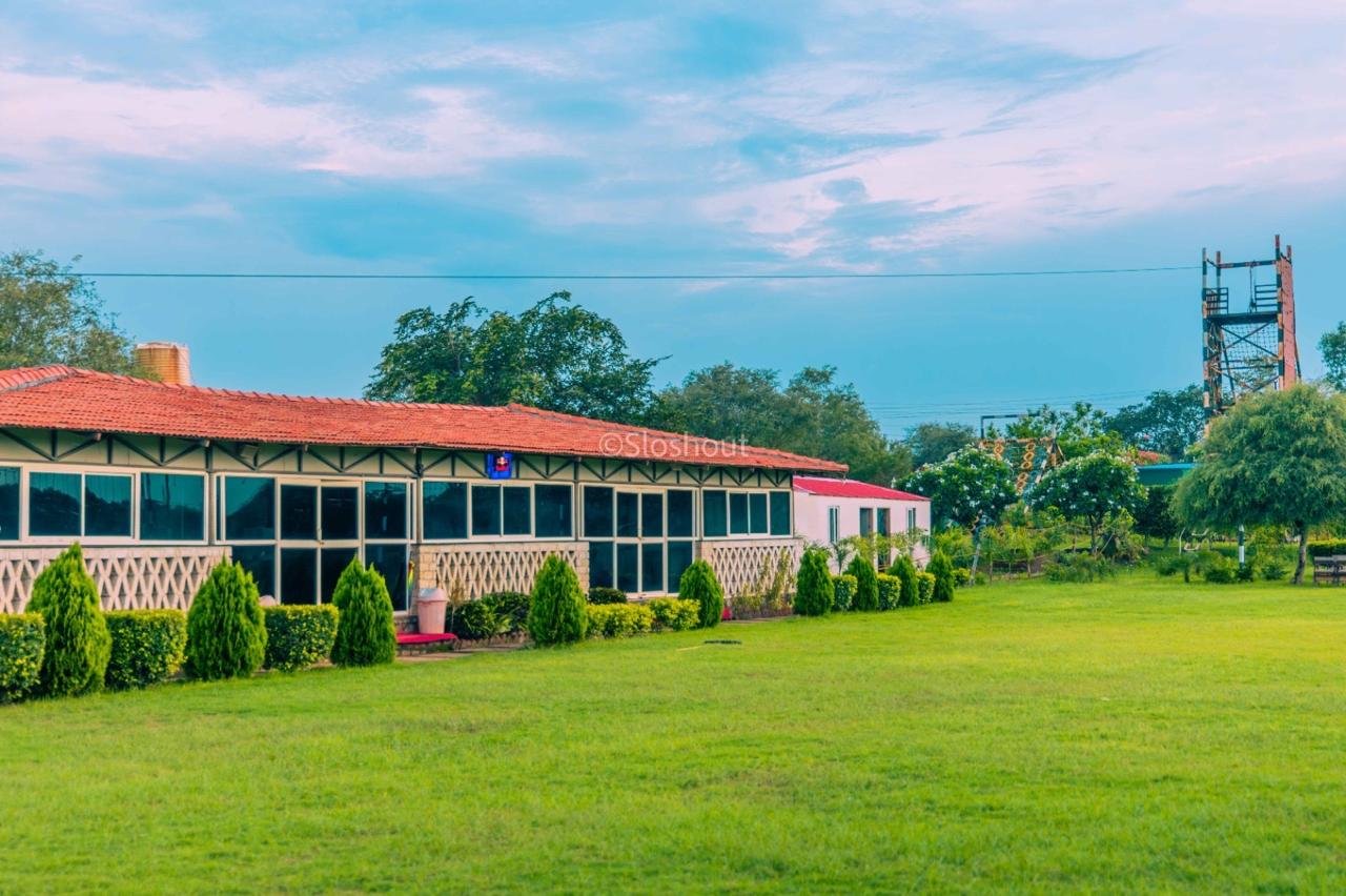 Resort main building facade