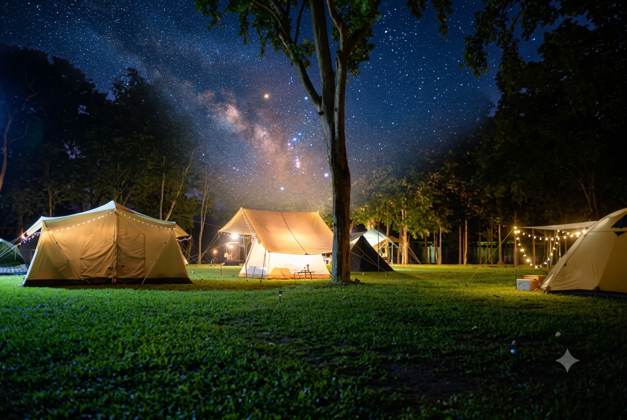Night Glamping Luxury Camp