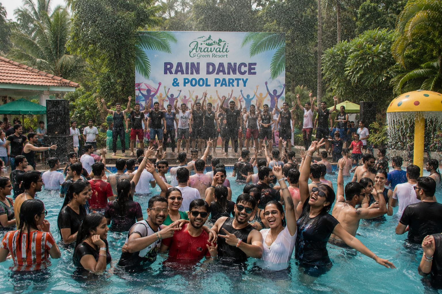 Rain Dance and Pool Party
